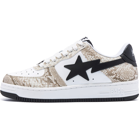 A Bathing Ape Bape Sta "Snake Skin" Beige