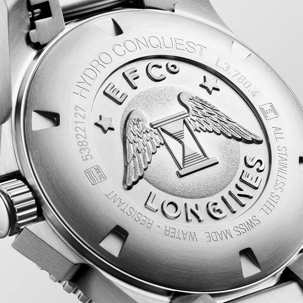 longines HydroConquest 39mm - Black on Bracelet