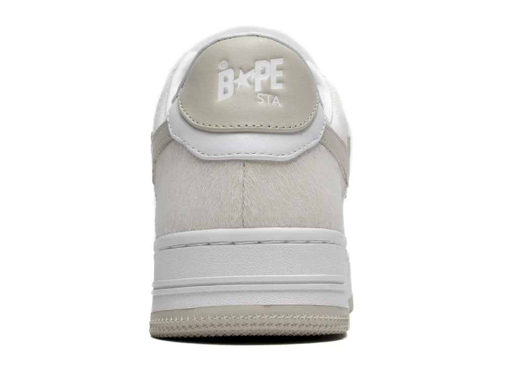 A Bathing Ape Bape Sta  "Beige Calf Hair"