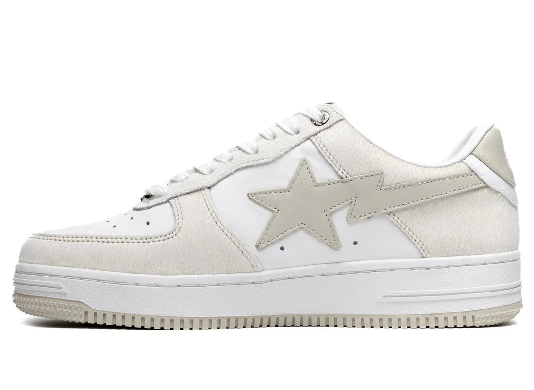 A Bathing Ape Bape Sta  "Beige Calf Hair"