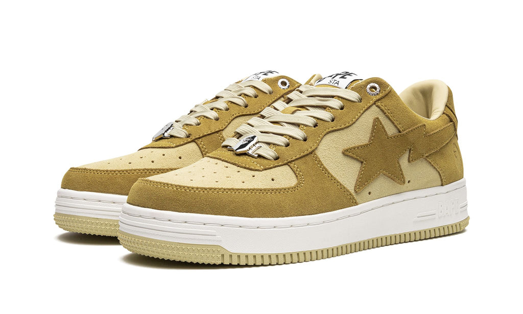 A Bathing Ape Bape Sta "Suede Yellow"