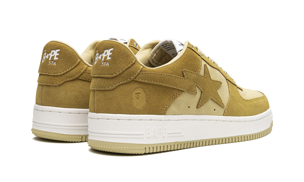 A Bathing Ape Bape Sta "Suede Yellow"